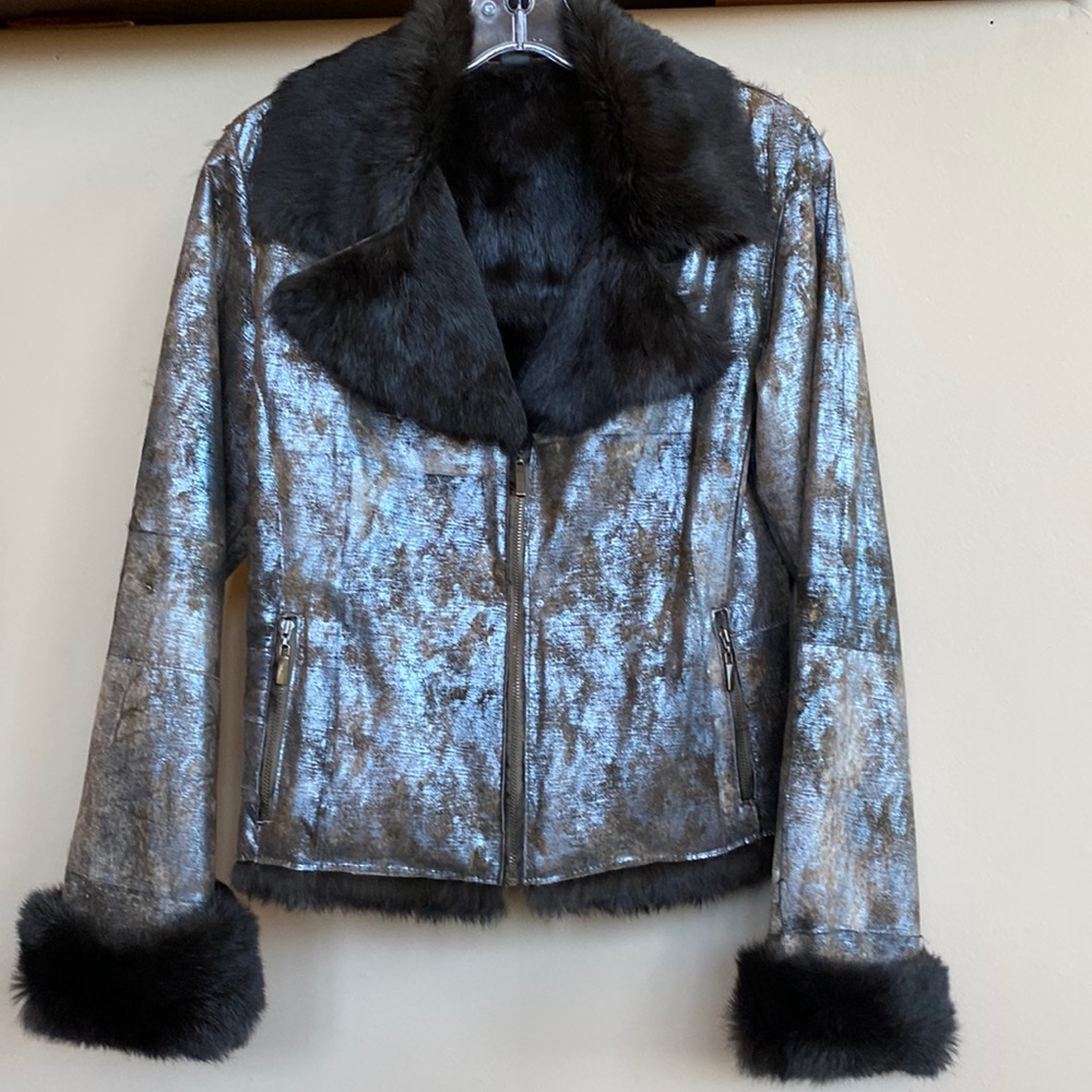 Neto Lambskin Jacket Size 4